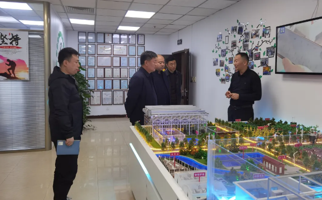 金塔县金润农业投资发展集团石生金董事长一行到访烽云物联交流洽谈