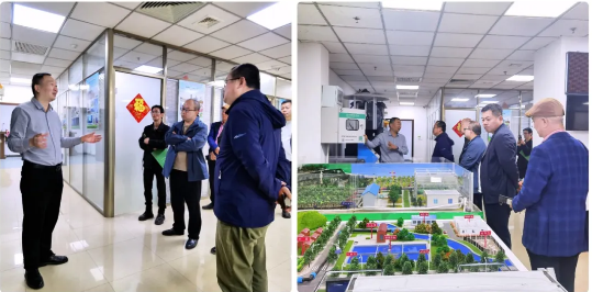 陕西省校友经济促进会到访烽云物联交流洽谈